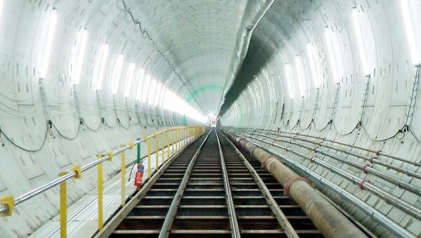 Nhánh hầm metro đầu tiên có chiều dài 781 m từ ga Ba Son qua Nhà hát TP - Sputnik Việt Nam