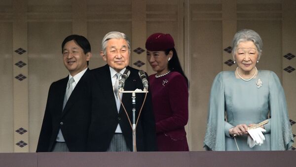 Nhà vua Nhật Bản Akihito và Hoàng hậu Michiko - Sputnik Việt Nam