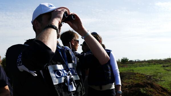 Các nhà quan sát của OSCE tại Donetsk - Sputnik Việt Nam