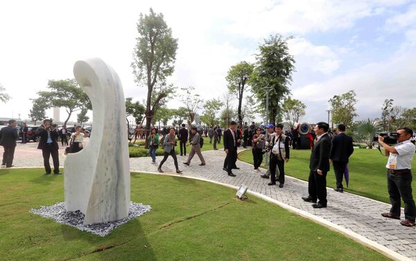 Một góc Công viên APEC trong ngày khai trương. - Sputnik Việt Nam