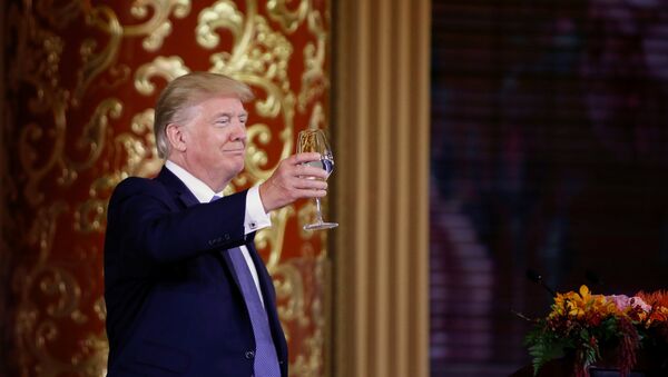 Tổng thống Hoa Kỳ Donald Trump ở Bắc Kinh, Trung Quốc - Sputnik Việt Nam