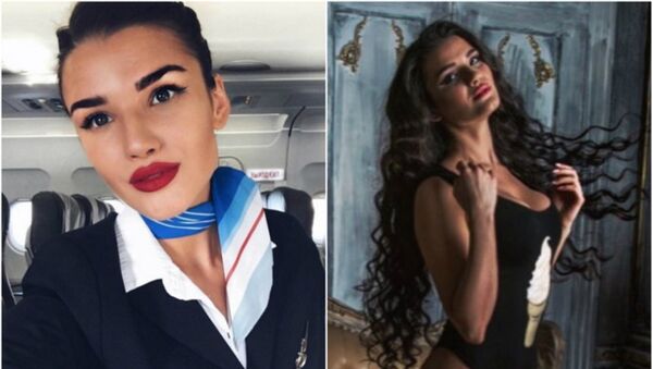 Nhan sắc gợi tình của nữ tiếp viên hàng không Nga chinh phục Instagram - Sputnik Việt Nam