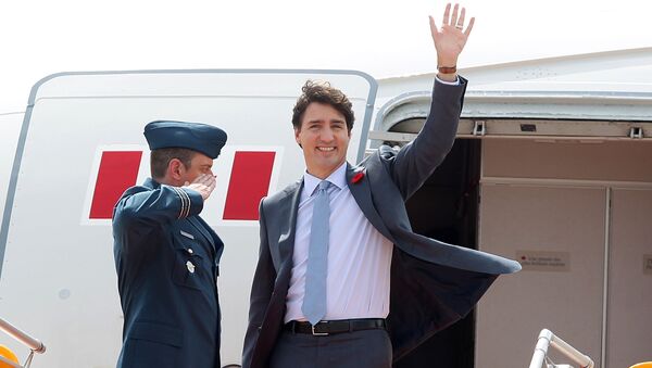 Đoàn lãnh đạo Cấp cao nền kinh tế Canada do Thủ tướng Justin Trudeau - Sputnik Việt Nam