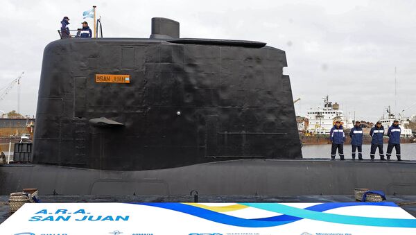 Аргентинская подводная лодка Сан Хуан - Sputnik Việt Nam