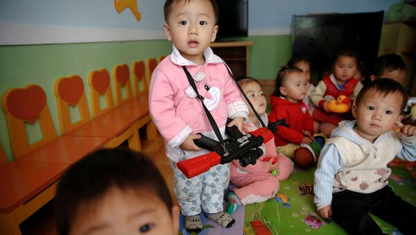 Trẻ em Bắc Triều Tiên - Sputnik Việt Nam