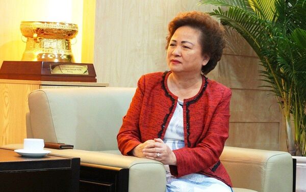Bà Nguyễn Thị Nga là Chủ tịch HĐQT Ngân hàng TMCP Đông Nam Á (SeABank) kiêm Chủ tịch CTCP tập đoàn BRG - đối tác chiến lược của SeABank. - Sputnik Việt Nam
