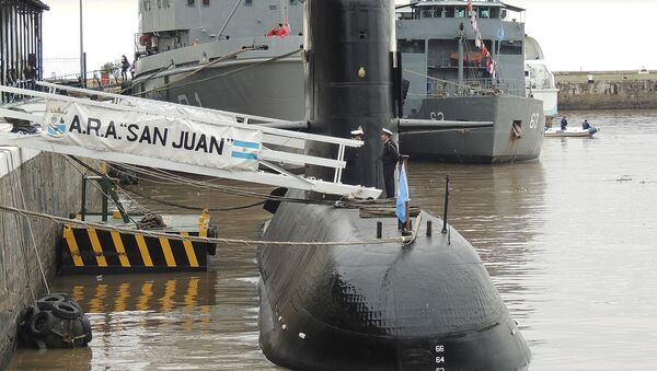 Tàu ngầm Argentina “San Juan” - Sputnik Việt Nam