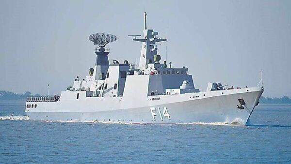 UMS King Kyan Sit Thar số hiệu F14 của Hải quân Myanmar - Sputnik Việt Nam