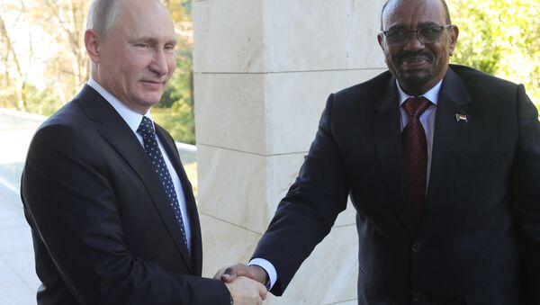 Президент РФ В. Путин встретился с президентом Судана О. Баширом - Sputnik Việt Nam