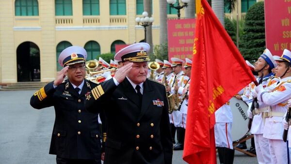 Đô đốc Korolev Vladimir Ivanovich, Tư lệnh Hải quân Liên bang Nga đến thăm Việt Nam. - Sputnik Việt Nam