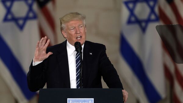 Donald Trump tại Jerusalem - Sputnik Việt Nam