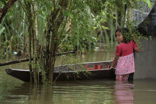 Tháng Một. Lũ lụt ở khu vực biên giới Malaysia và Thái Lan. - Sputnik Việt Nam