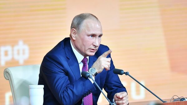 Cuộc họp báo lớn thường niên của ông Vladimir Putin - Sputnik Việt Nam