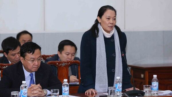 Bà Nguyễn Thị Bích Ngà, ủy viên Ủy ban Kiểm tra TƯ Bà Nguyễn Thị Bích Ngà, ủy viên Ủy ban Kiểm tra TƯ - Sputnik Việt Nam