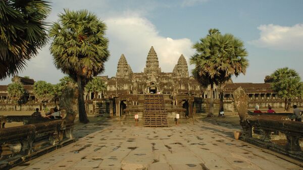 Quần thể đền thờ Angkor Wat ở Campuchia - Sputnik Việt Nam