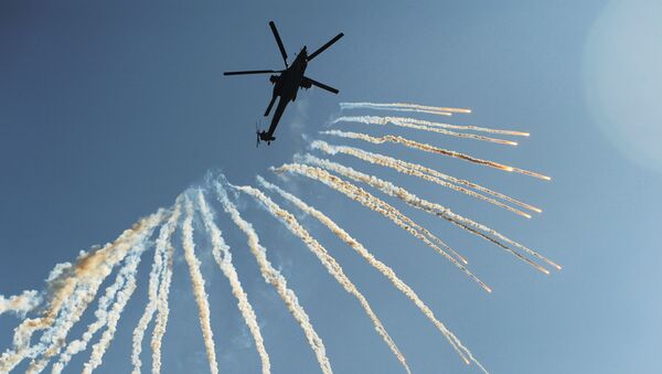 Máy bay trực thăng tấn công Mi-28N Thợ săn đêm”. - Sputnik Việt Nam