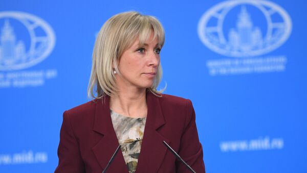 người phát ngôn chính thức Bộ Ngoại giao Nga Maria Zakharova - Sputnik Việt Nam