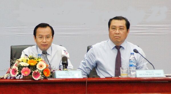 Ông Nguyễn Xuân Anh (trái) và ông Huỳnh Đức Thơ Ông Nguyễn Xuân Anh (trái) và ông Huỳnh Đức Thơ - Sputnik Việt Nam
