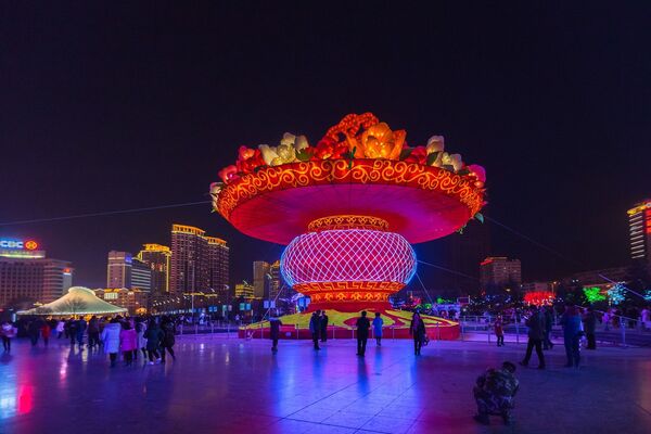 Trang hoàng Năm Mới ở Trung Quốc. - Sputnik Việt Nam