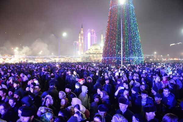 Mừng đón Năm mới ở Grozny - Sputnik Việt Nam