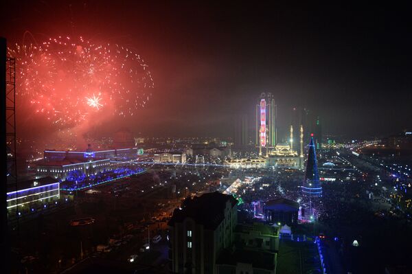 Chào mừng Năm mới ở Grozny - Sputnik Việt Nam
