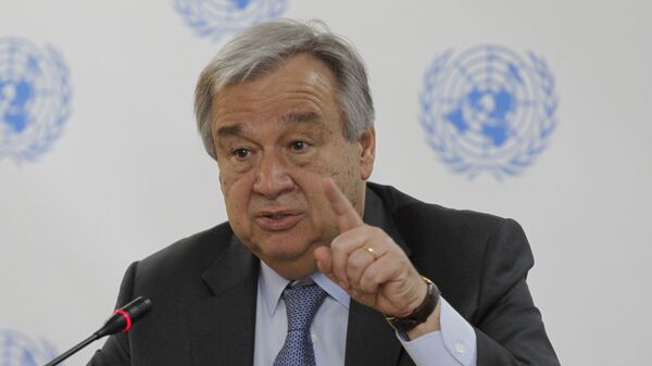UN secretary general Antonio Guterres - Sputnik Việt Nam