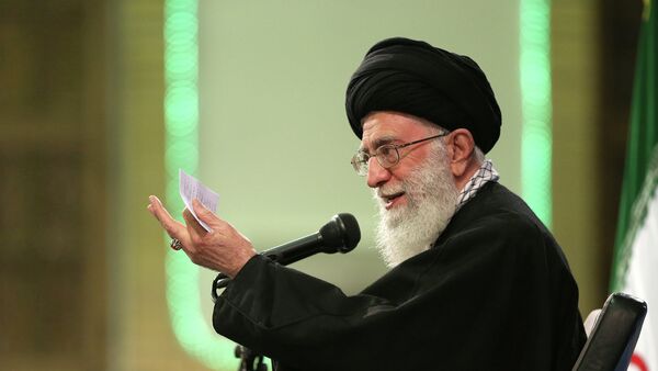 Lãnh tụ tối cao của Iran Ayatollah Ali Khamenei - Sputnik Việt Nam