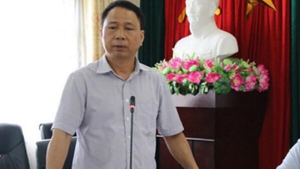 Ông Nguyễn Hồng Lâm, Chủ tịch UBND huyện Quốc Oai - Sputnik Việt Nam