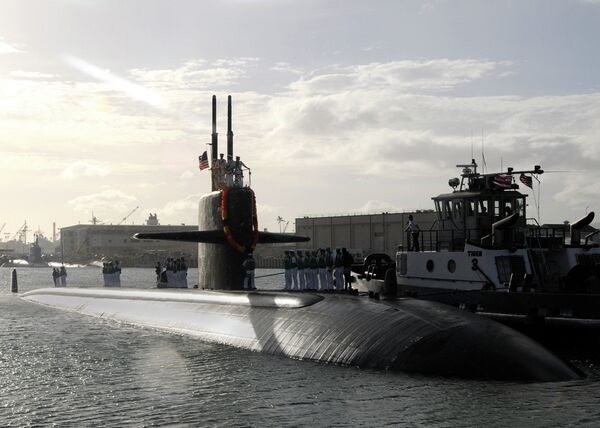 Tàu ngầm Hoa Kỳ Jacksonville Tàu ngầm Hoa Kỳ Jacksonville - Sputnik Việt Nam