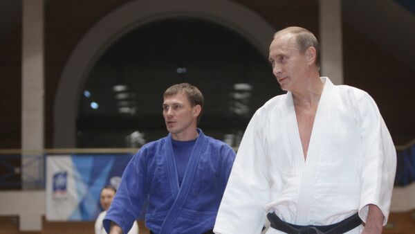 Vladimir Putin tổ chức buổi tập judo tại trường thể thao cao cấp ở St Petersburg - Sputnik Việt Nam