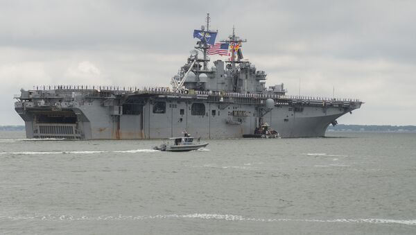USS Wasp departs Naval Station Norfolk - Sputnik Việt Nam