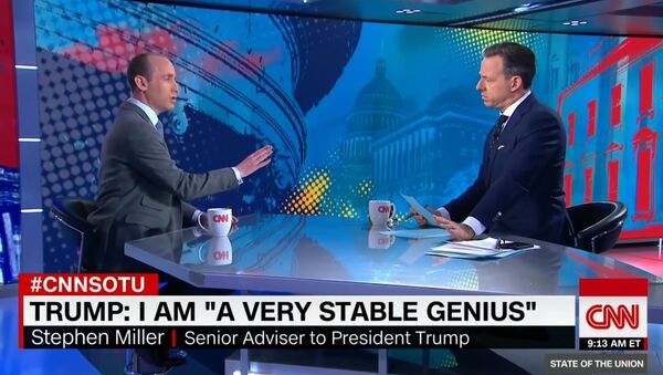 Người dẫn chương trình CNN thô bạo dừng cuộc phỏng vấn với cố vấn của Trump - Sputnik Việt Nam