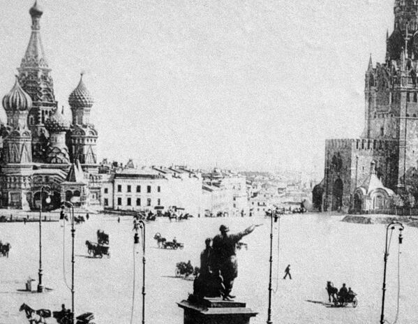 Quảng trường Đỏ ở Moskva. Năm 1896 - Sputnik Việt Nam