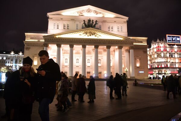 Nhà hát Bolshoi ở Moskva. Năm 2017 - Sputnik Việt Nam