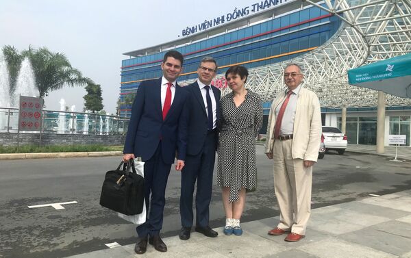 Lãnh đạo Trung tâm nghiên cứu y học quốc gia về huyết học, ung thư học và miễn dịch học trẻ em mang tên Dima Rogachev - Sputnik Việt Nam