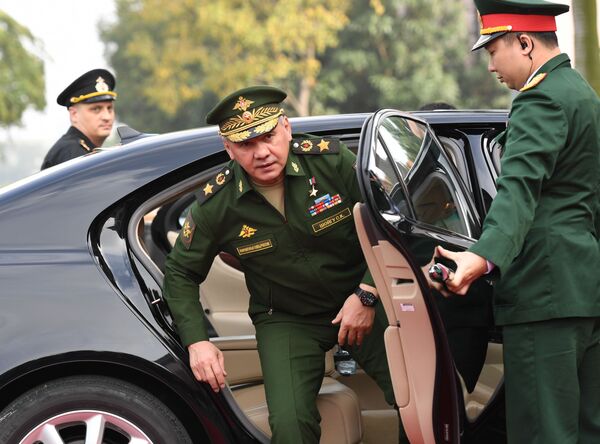Bộ trưởng Quốc phòng Nga Sergei Shoigu tại Hà Nội - Sputnik Việt Nam