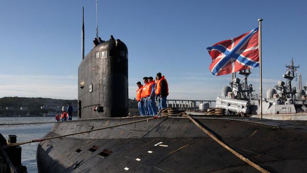 Đón tàu ngầm diesel “Krasnokamensk” lớp  “Varshavyanka” tại Vladivostok - Sputnik Việt Nam