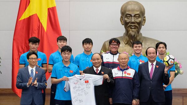 Thủ tướng gặp mặt Đội tuyển U23 Việt Nam - Sputnik Việt Nam