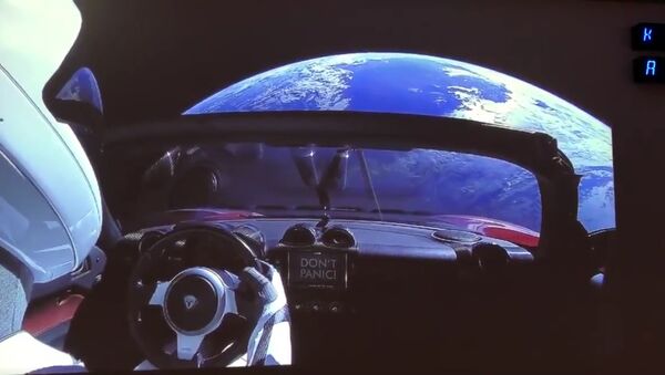 ảnh Tesla từ quỹ đạo gần Trái đất - Sputnik Việt Nam