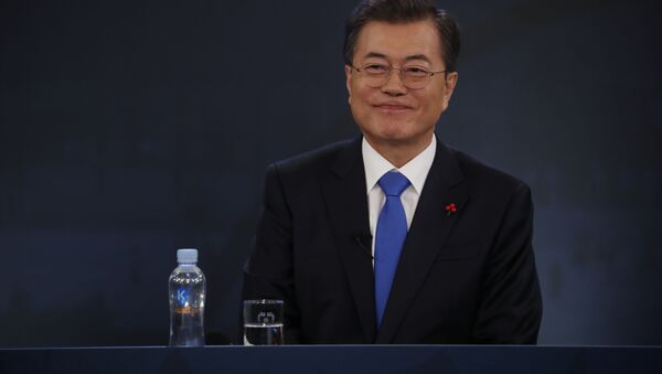 Президент Южной Кореи Мун Джэин - Sputnik Việt Nam