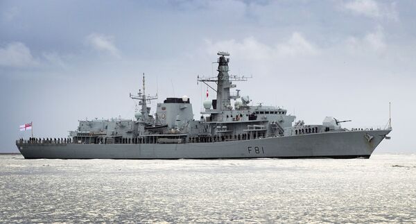 Tàu khu trục HMS Sutherland (F81), Type 23 của Hải quân Hoàng gia Anh Tàu khu trục HMS Sutherland (F81), Type 23 của Hải quân Hoàng gia Anh - Sputnik Việt Nam