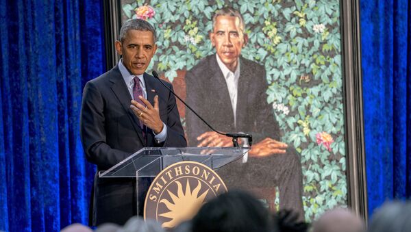 chân dung chính thức của Barack Obama - Sputnik Việt Nam