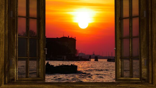 Phong cảnh từ cửa sổ Venice - Sputnik Việt Nam