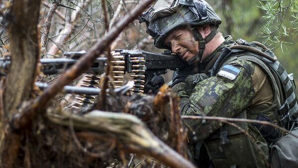 Cuộc tập trận ở Estonia của đội quân NATO - Sputnik Việt Nam
