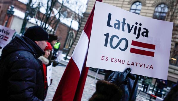 ở Riga đã diễn ra cuộc vận động chống lại việc chuyển các trường học Nga sang ngôn ngữ Latvia. - Sputnik Việt Nam