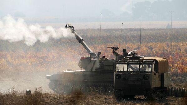 Quân đội Israel gần biên giới với Syria - Sputnik Việt Nam