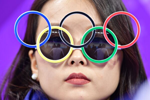 Cổ động viên tại Thế vận hội mùa đông XXIII ở Pyeongchang - Sputnik Việt Nam
