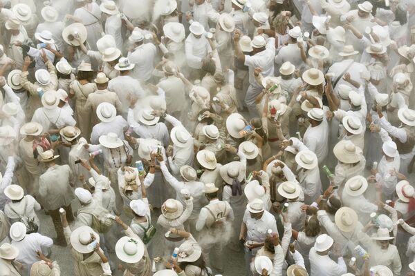 Những người tham gia lễ hội Los Indianos ở thành phố Santa Cruz de La Palma, Tây Ban Nha - Sputnik Việt Nam