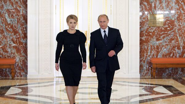 Yulia Tymoshenko và Vladimir Putin - Sputnik Việt Nam