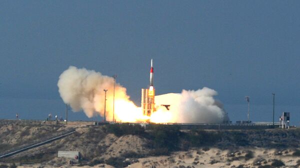Tổ hợp tên lửa tầm xa “Arrow-3” của Israel - Sputnik Việt Nam